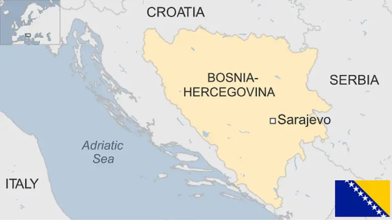 bosna i hercegovina karta